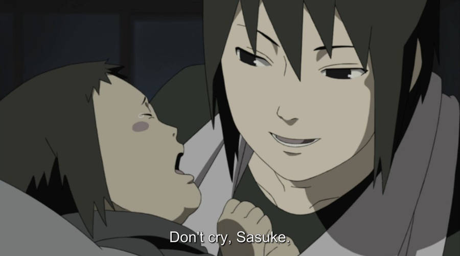 Crying Naruto Itachi Uchiha 4k Wallpaper