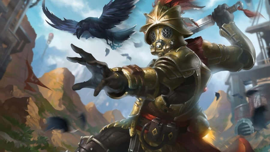 Crypto Seeks Out Innovative Security Tech To Keep His Squad Safe In Apex Legends Wallpaper