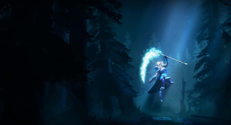 Crystal Maiden - A Winter Wonderland Tale Wallpaper