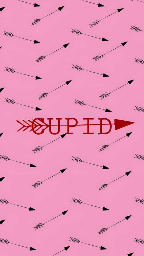 Cupid Arrow Love Pattern Wallpaper