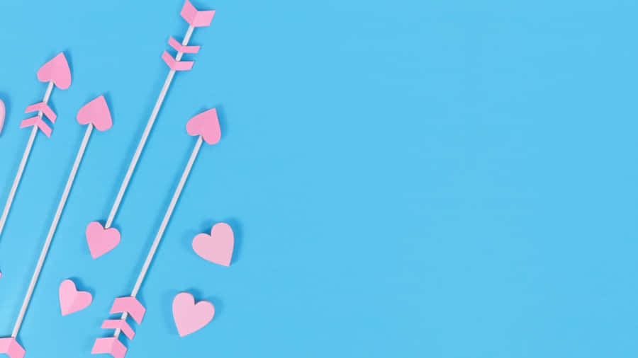 Cupid Arrow Love Symbols Wallpaper