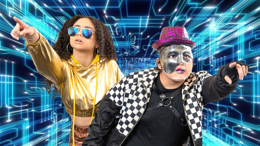 Cute Aesthetic Teenage Hip Hop Cinderella Wallpaper