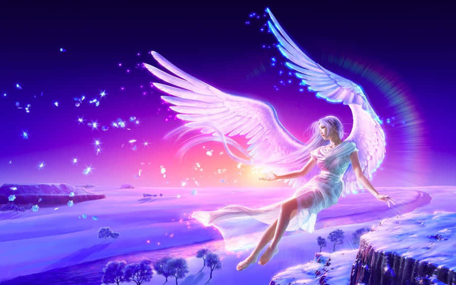 Cute Angels 2560 X 1600 Wallpaper