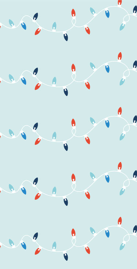 Cute Christmas Iphone Christmas Lights Wallpaper