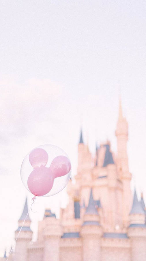 Cute Disney Mickey Mouse Balloon Wallpaper