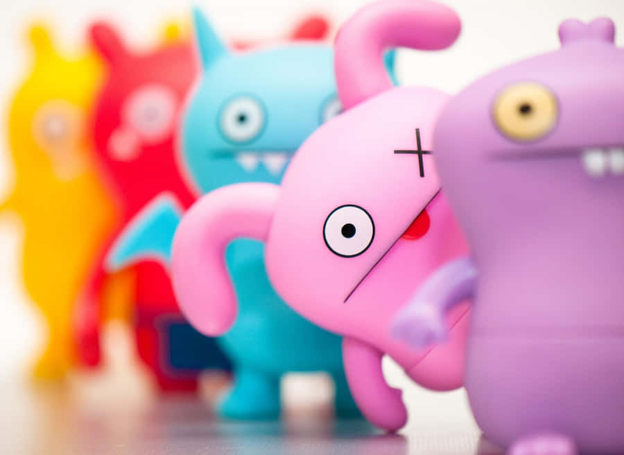 Cute Funny Monster Toys Wallpaper