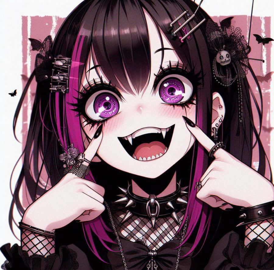 Cute Gothic Vampire Pfp Wallpaper