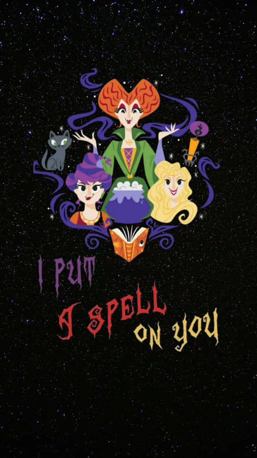 Cute Hocus Pocus Spell Cast Wallpaper