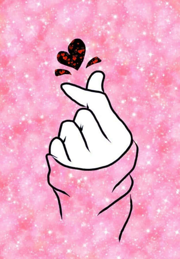 Cute Kpop Idol In A Kawaii Outfit Wallpaper