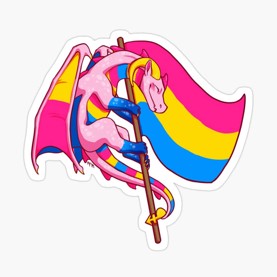 Cute Lgbt Cartoon Flag Wallpaper