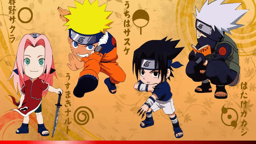 Cute Naruto Chibi Wallpaper