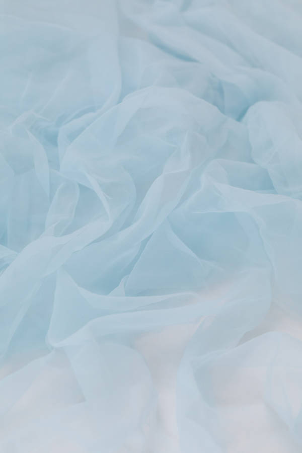 Cute Pastel Aesthetic Blue Thin Cloth Wallpaper