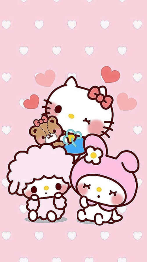 Cute Pink Sanrio Pfp Wallpaper