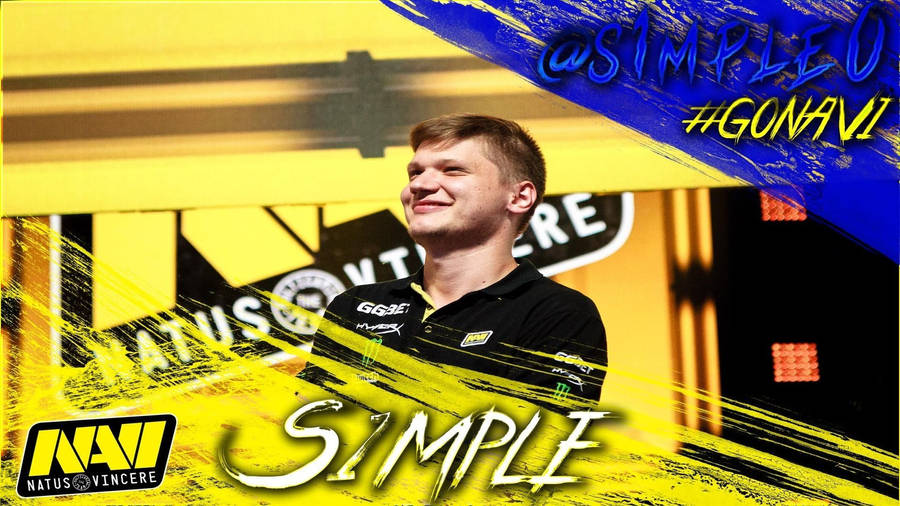 Cute S1mple Natus Vincere Wallpaper