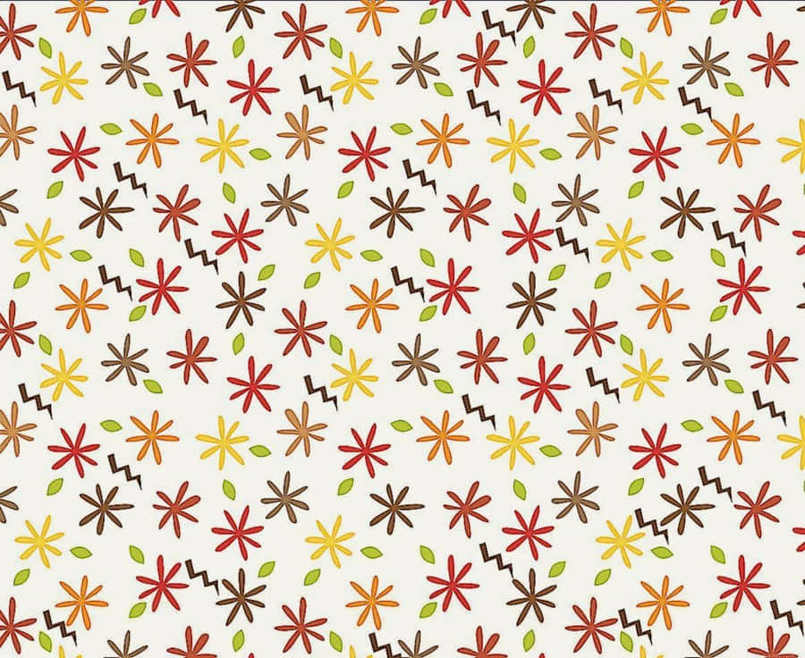 Cute Summer Desktop Abstract Flowers Wallpaper