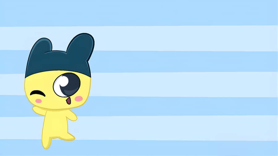 Cute Tamagotchi Character Wallpaper