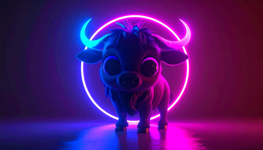 Cute Wildebeest Wallpaper