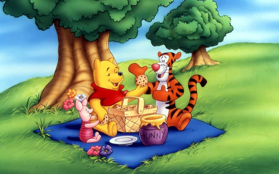 Cute Winnie The Pooh Desktop Wallpaper Wallpaper