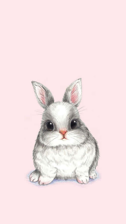 Cuteness At Its Finest - Kawaii Bunny