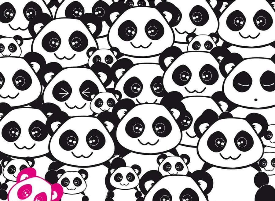 Cutest Kawaii Panda Ever Wallpaper