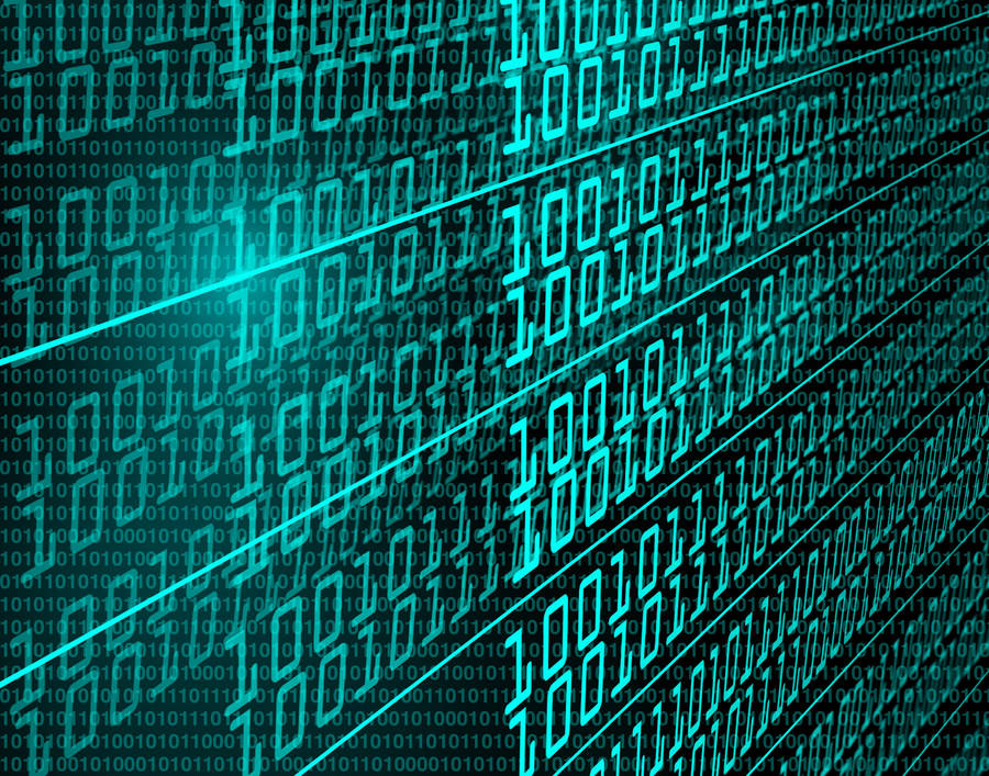 Cyber Security Binary Wallpaper