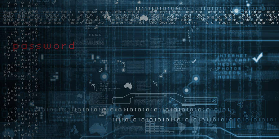 Cyber Security Interface Wallpaper