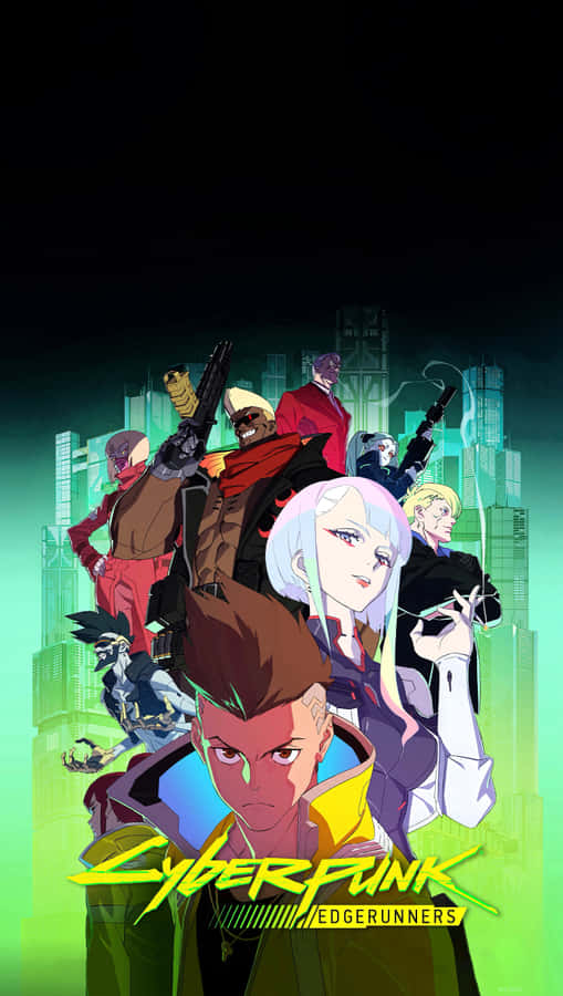Cyberpunk_ Edgerunners_ Anime_ Poster Wallpaper