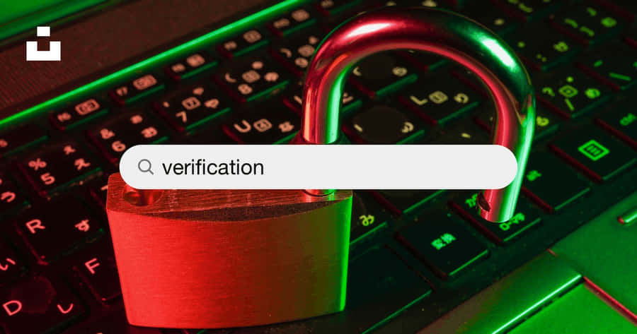 Cybersecurity Verification Concept Wallpaper