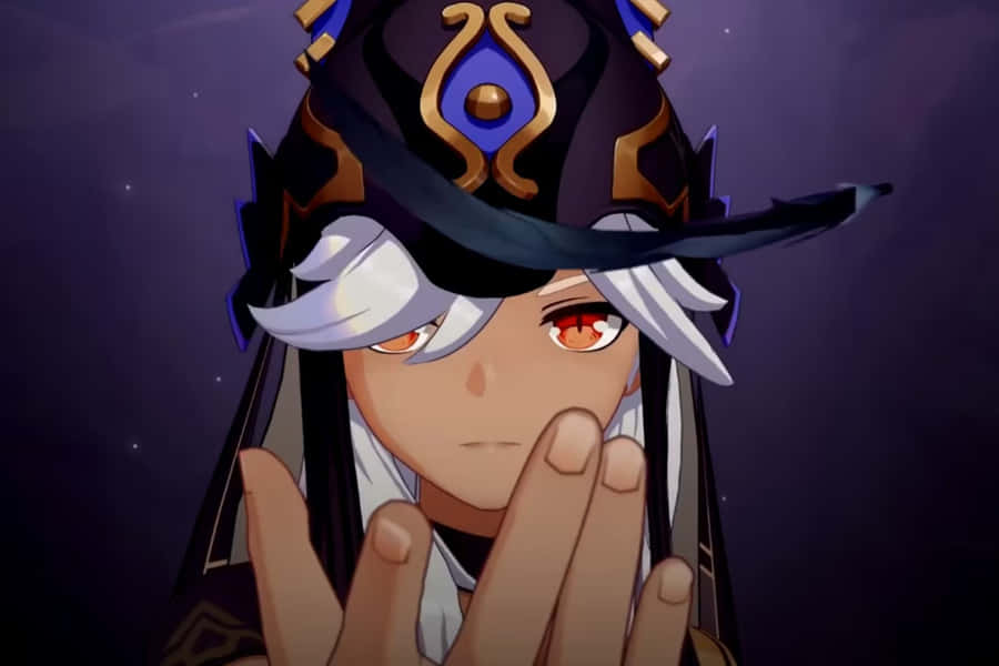 Cyno Character Close Up Genshin Impact Wallpaper