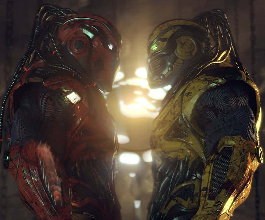 Cyrax, The Skilled Cyber-ninja Warrior From Mortal Kombat Wallpaper