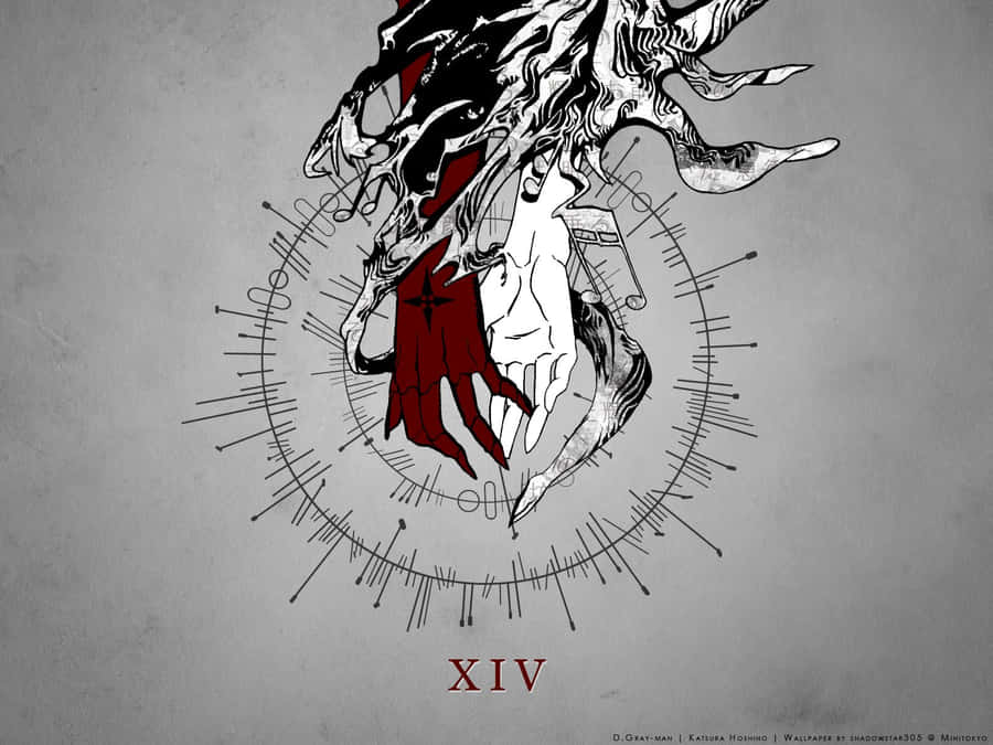 D Gray Man Hand Logo Wallpaper