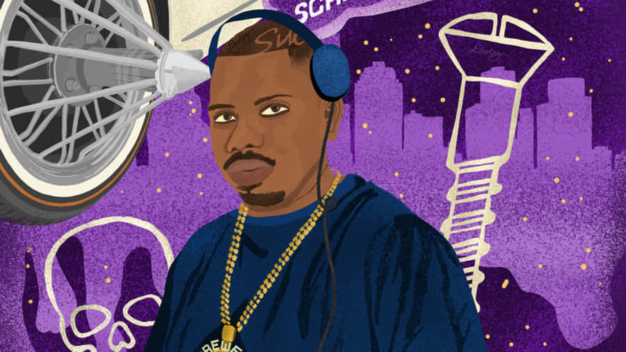 D J Screw Legacy Artwork Wallpaper