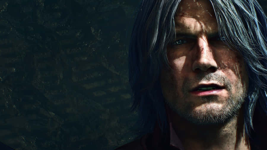 D M C5 Dante Close Up Wallpaper