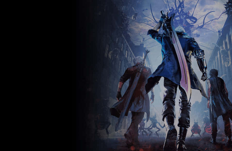 D M C5 Heroes Readyfor Battle Wallpaper