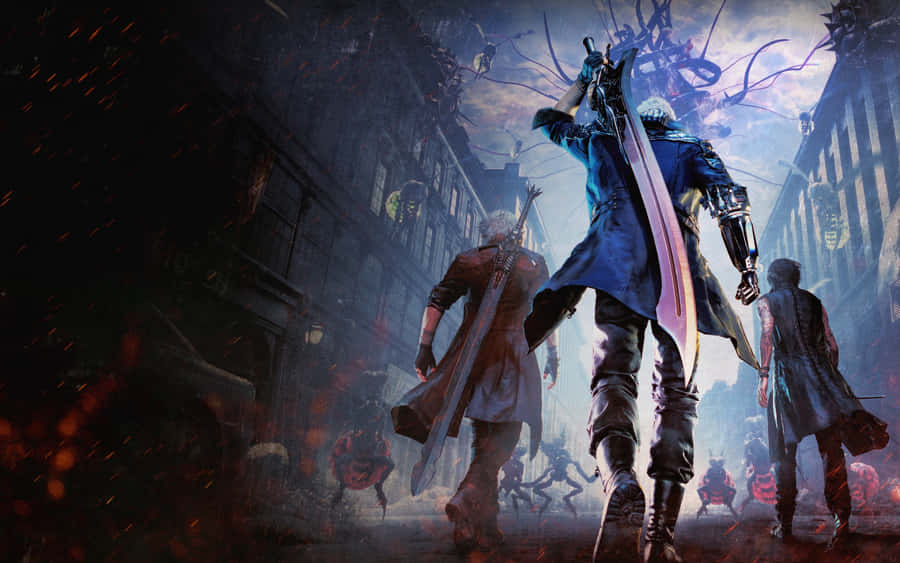 D M C5_ Heroes_ Stand_ Strong Wallpaper