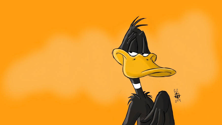 Daffy Duck Snobbish Look Wallpaper