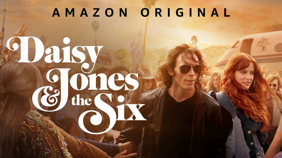 Daisy Jones And The Six Amazon Original Promo Wallpaper