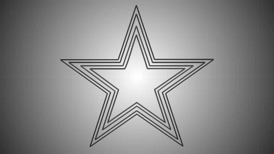 Dallas Cowboys Star Logo Design Wallpaper