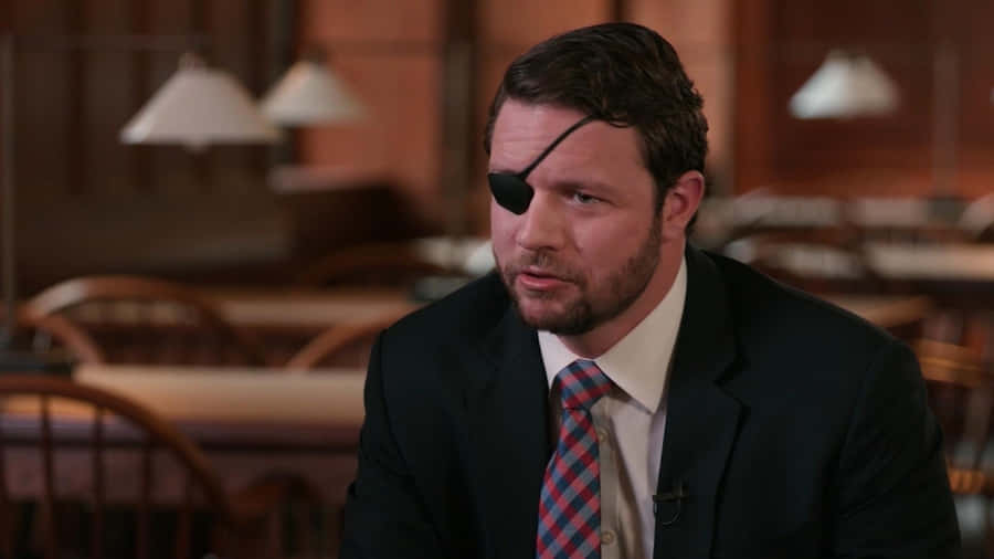 Dan Crenshaw Eye Patch Interview Wallpaper