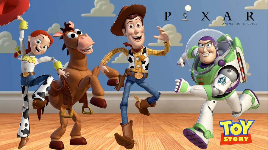 Dancing Bullseye Toy Story Wallpaper