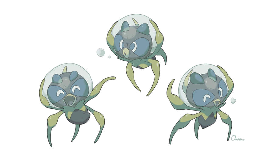 Dancing Dewpiders Wallpaper