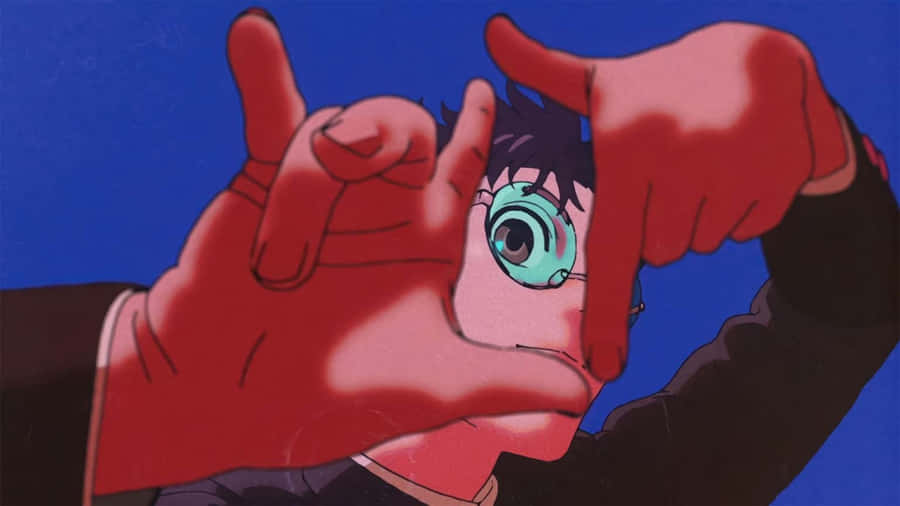 Dandadan Character Framing Scene Wallpaper