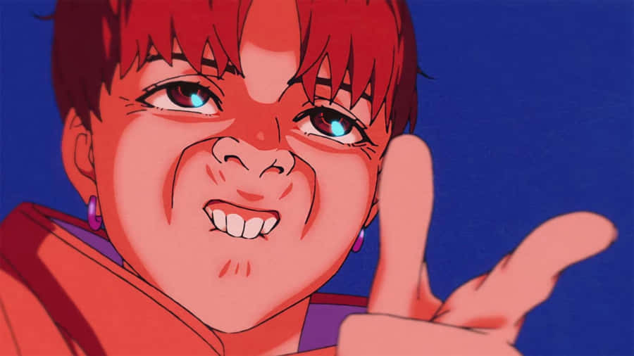 Dandadan Intense Character Moment Wallpaper