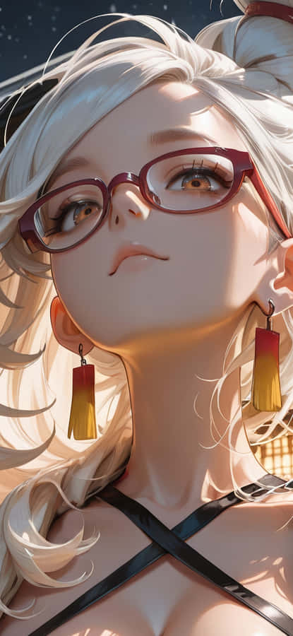 Dandadan Iphone Character Art Wallpaper