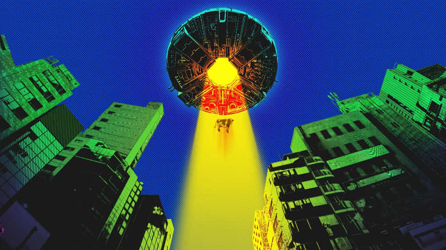 Dandadan U F O Encounter Wallpaper