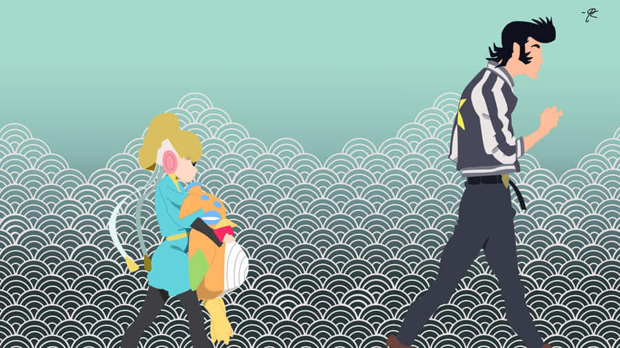 Dandy And Mamitas Fanart Wallpaper