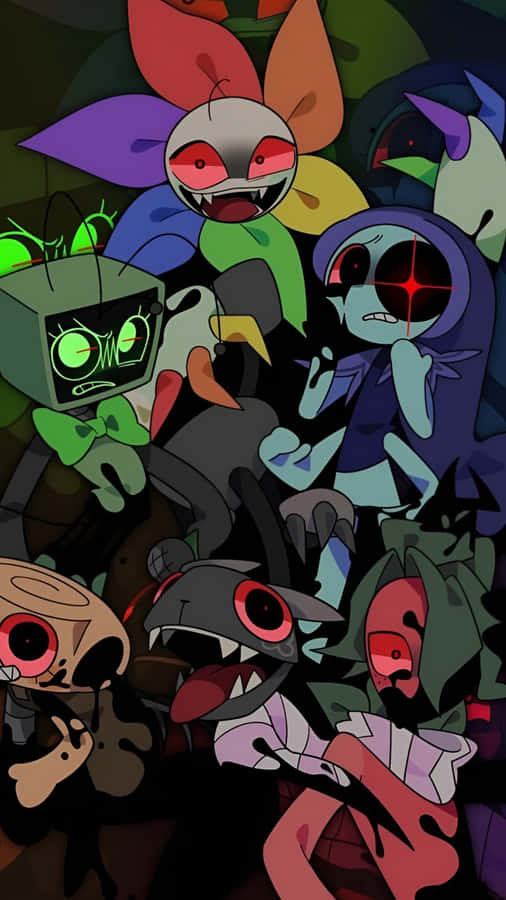 Dandys World Characters Wallpaper