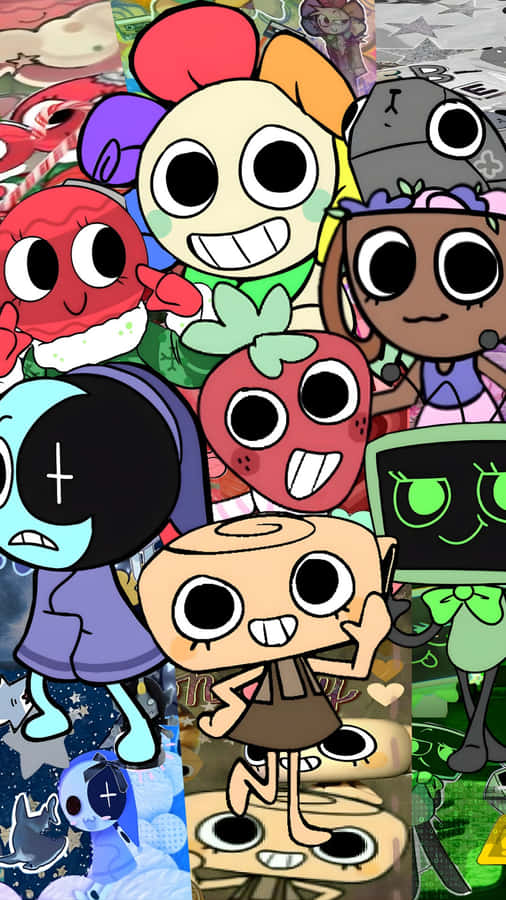 Dandys World Characters Wallpaper