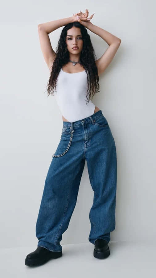 Daniela Katseye Casual Style Wallpaper