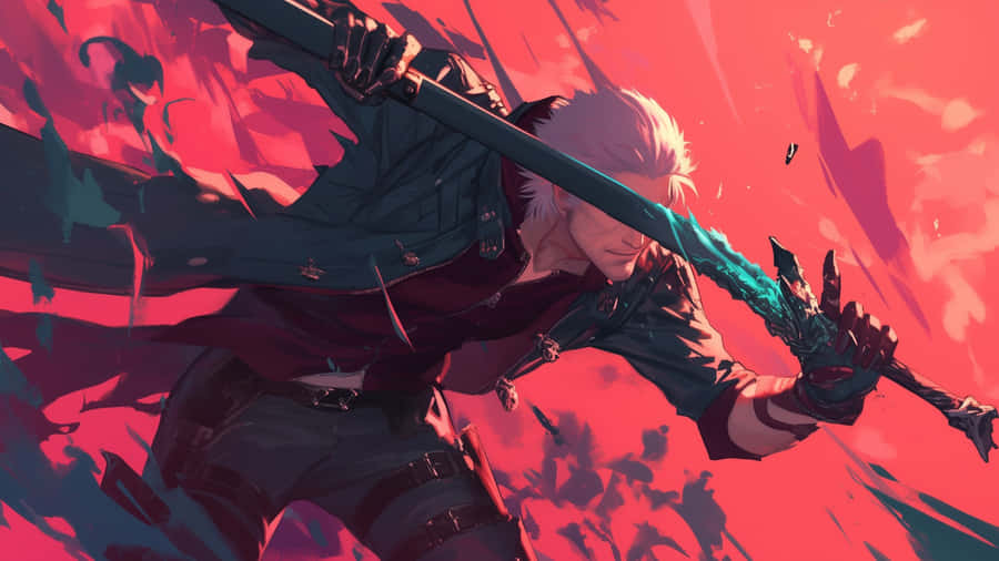Dante Devil May Cry Action Wallpaper